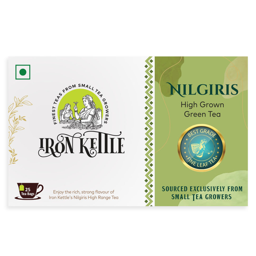 Nilgiris High Grown Green Tea - Iron Kettle Tea
