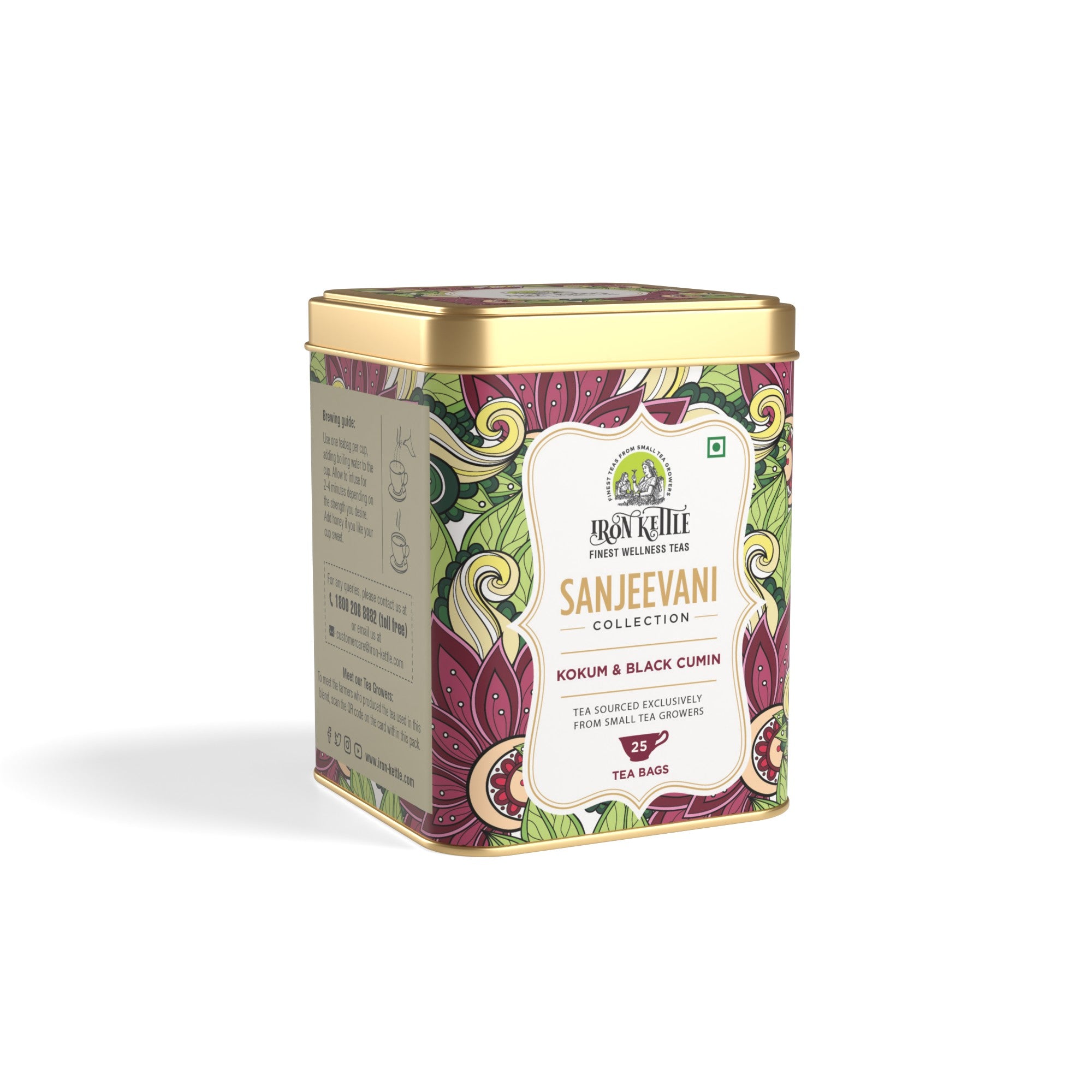 Sanjeevani Kokum & Black Cumin Green Chai | Weight Management Tea