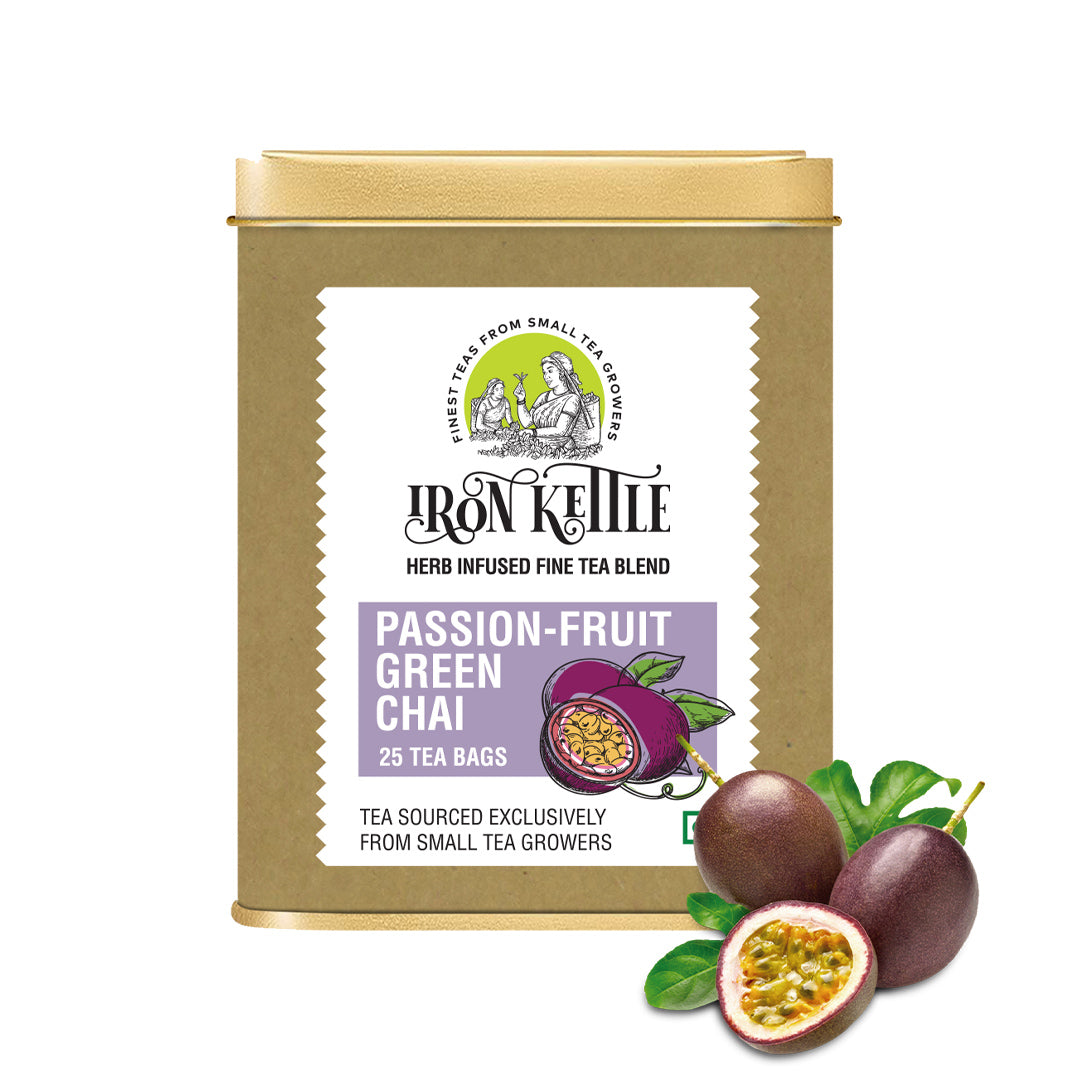 Passion Fruit Green Chai - Iron Kettle Tea