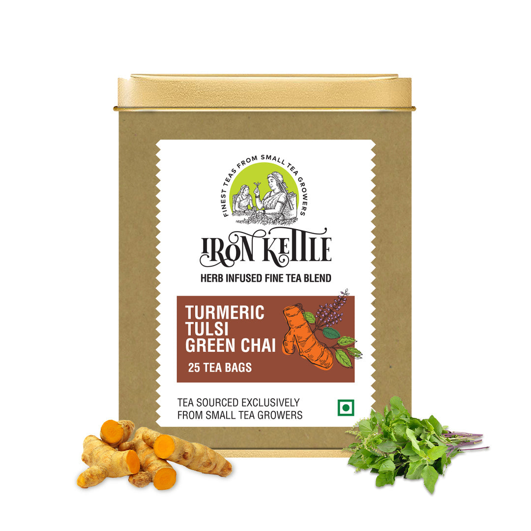 Turmeric Tulsi Green Chai