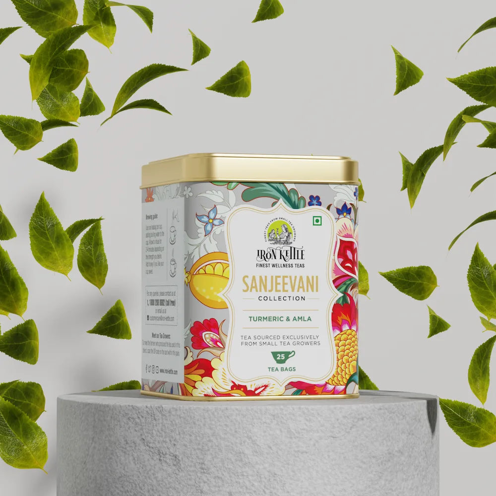 Iron Kettle Turmeric & Amla Tea Immunity Boost Tea