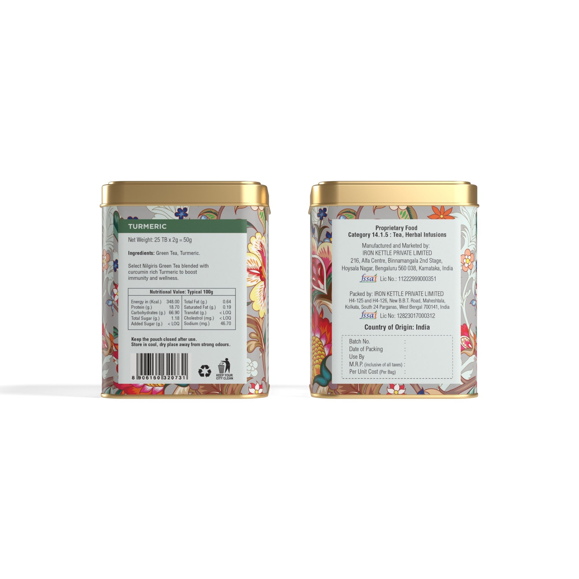 Sanjeevani Turmeric Green Chai | Immunity Tea