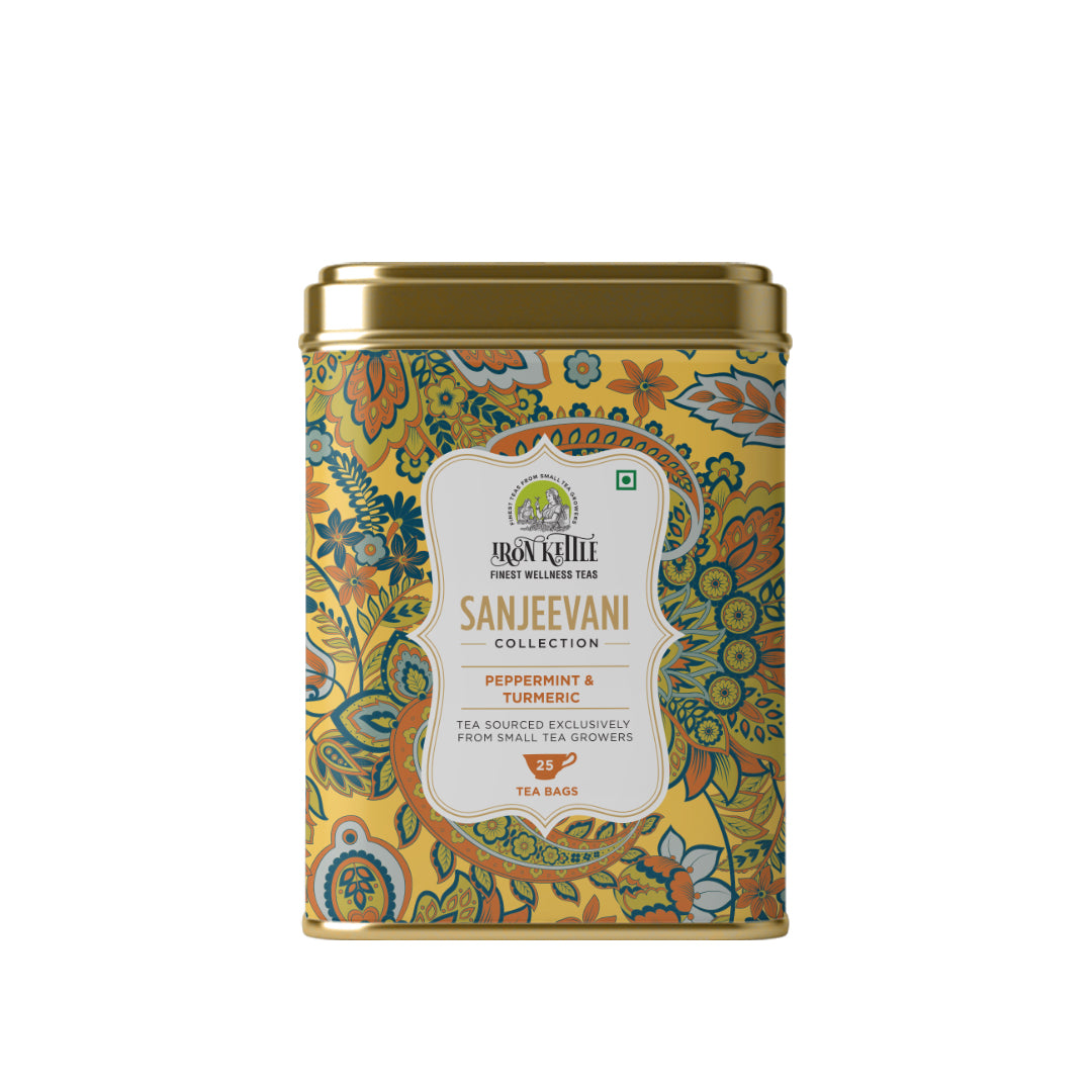 Sanjeevani Collections - Peppermint & Turmeric Chai (Anti-inflamatory)