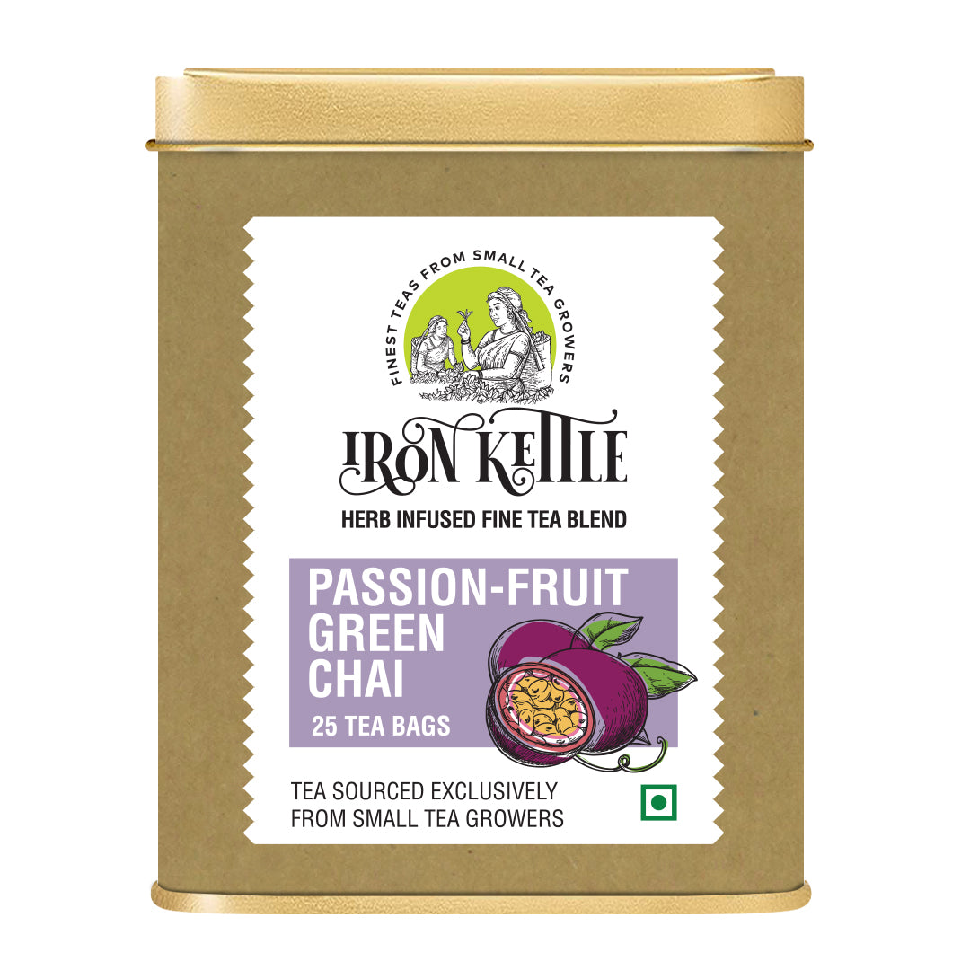 Passion Fruit Green Chai - Iron Kettle Tea