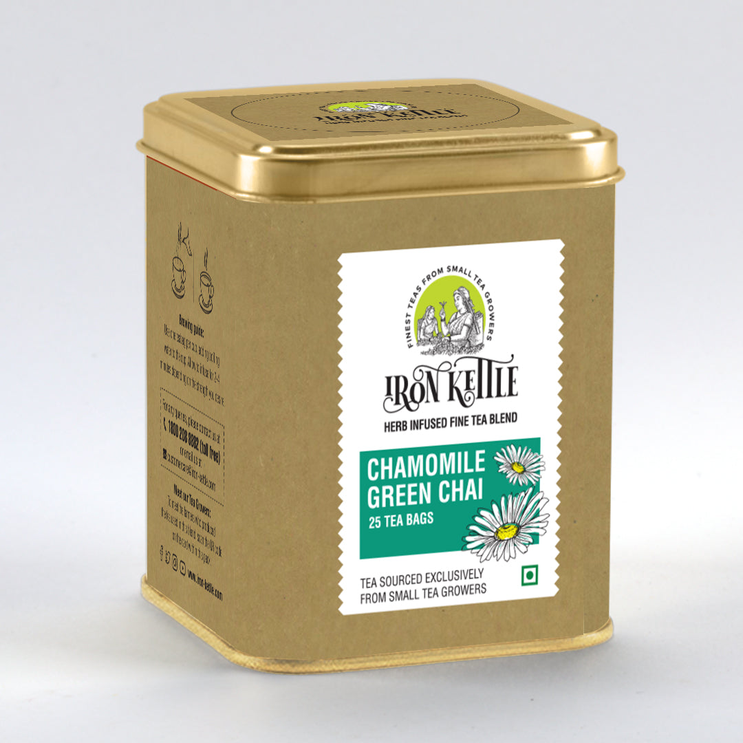 Chamomile Green Chai - Iron Kettle Tea