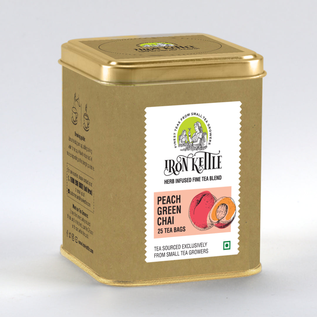 Peach Green Chai - Iron Kettle Tea