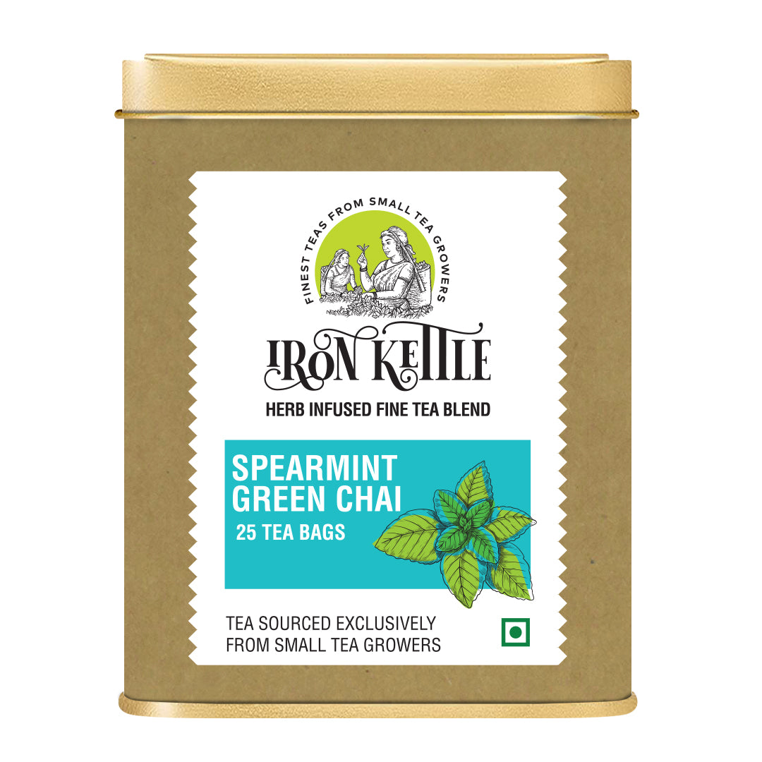 Spearmint Green Chai - Iron Kettle Tea