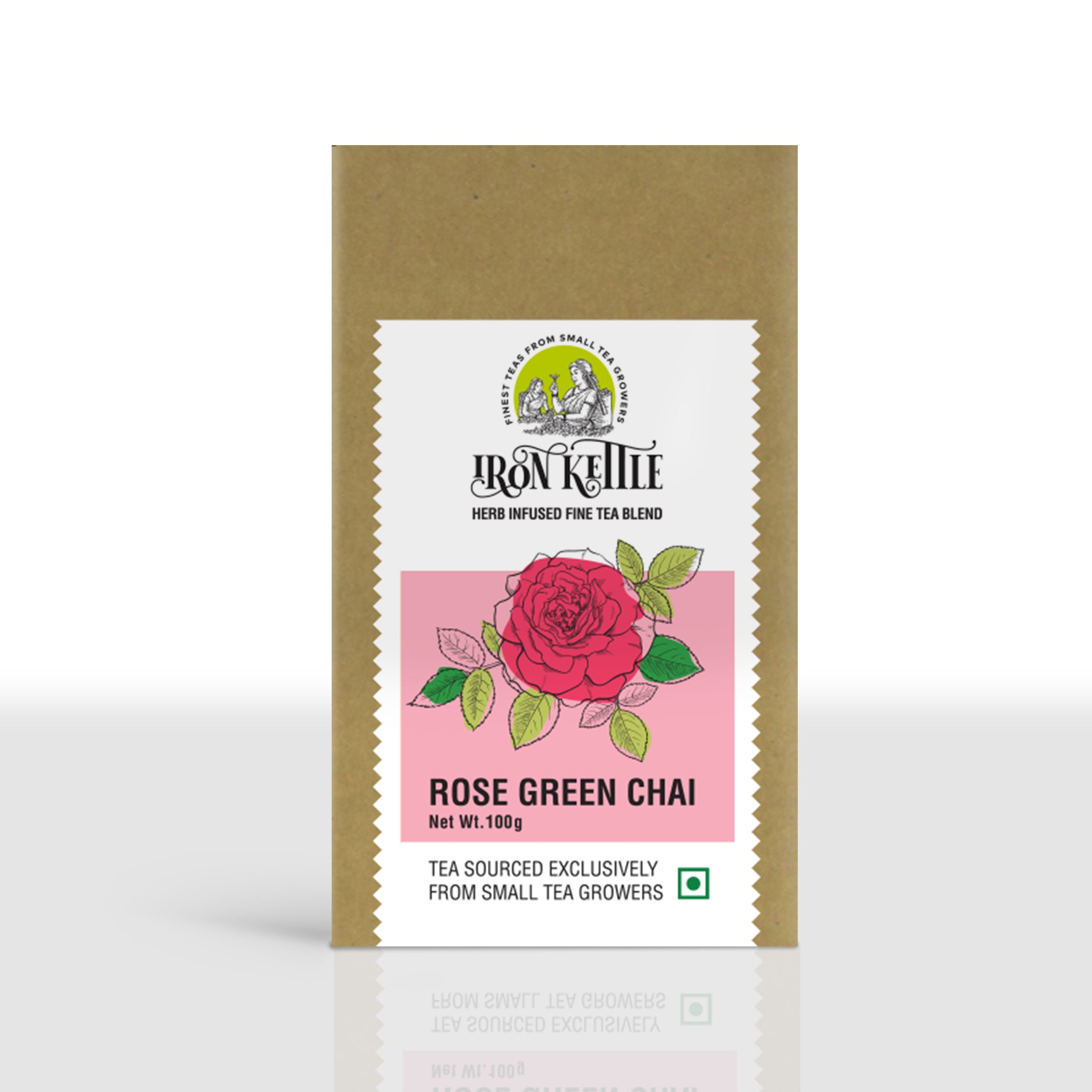 Rose Green Chai - Iron Kettle Tea