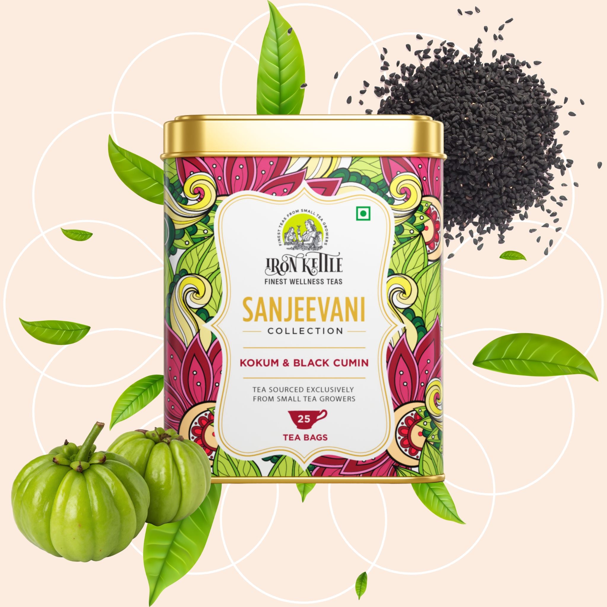 Sanjeevani Kokum & Black Cumin Chai | Weight Management Tea
