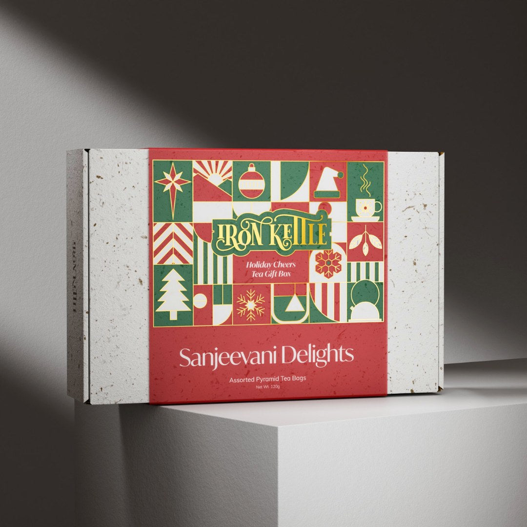 Holiday Cheers Sanjeevani Delights Christmas Tea Gift Box