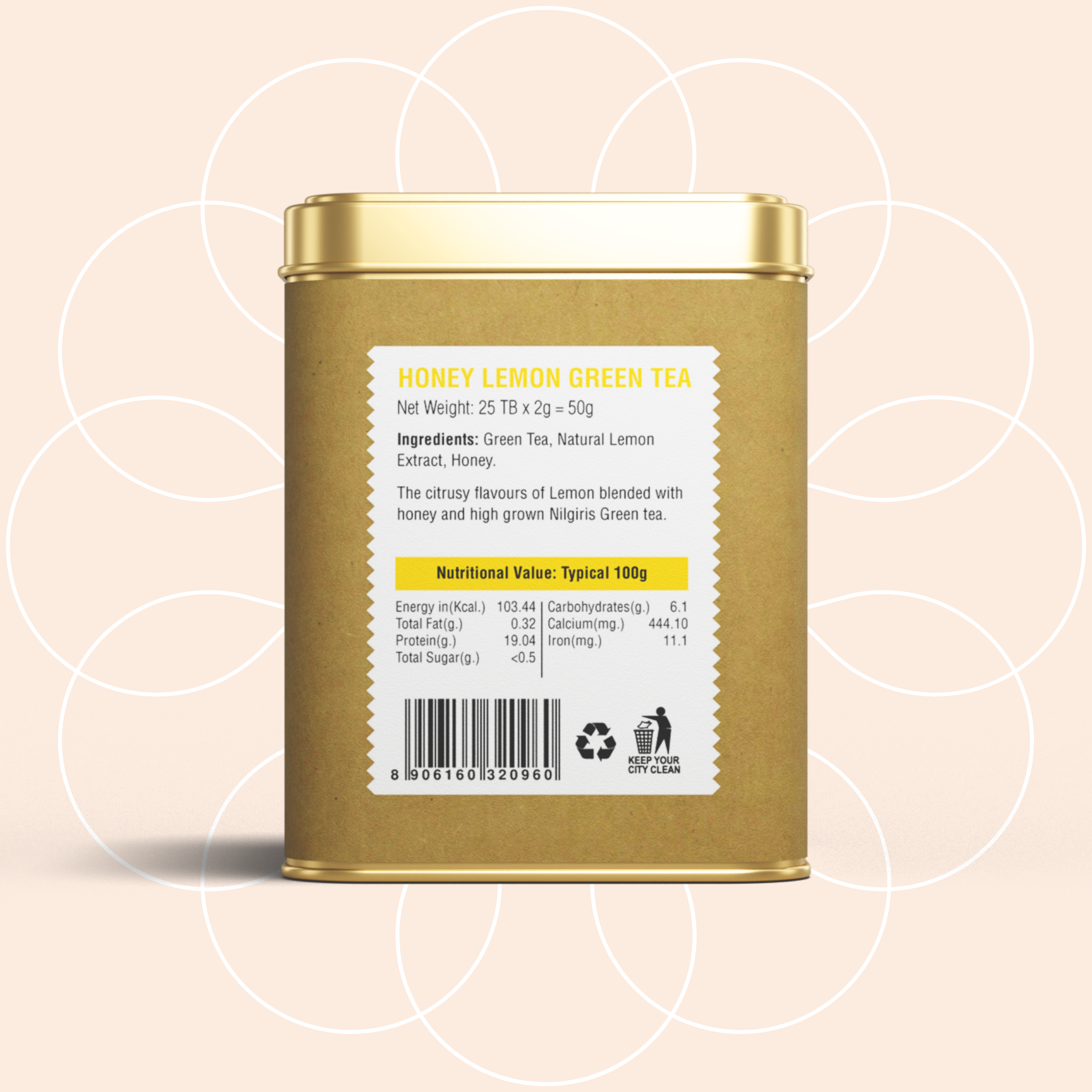 Honey Lemon Green Tea