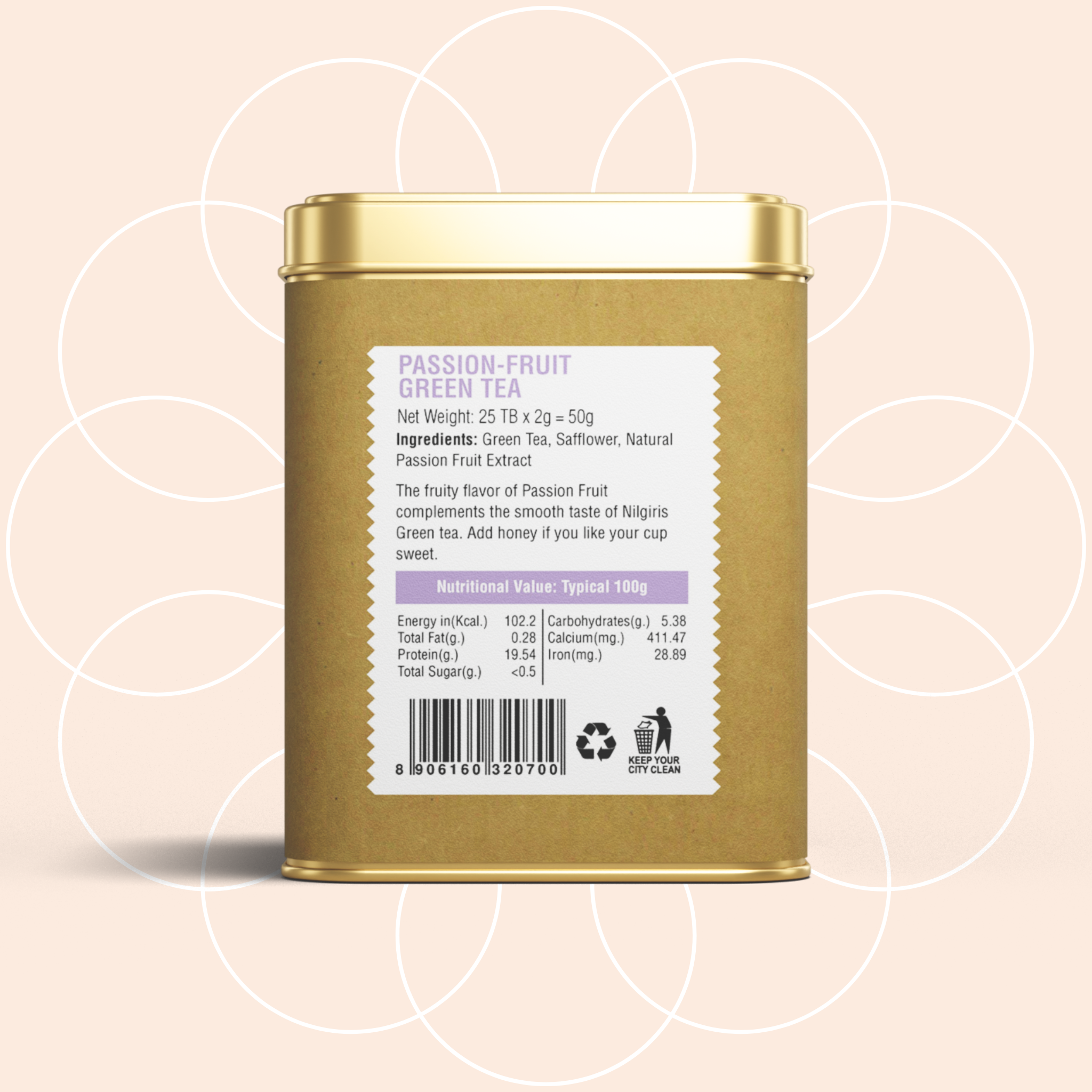 Passion Fruit Green Tea