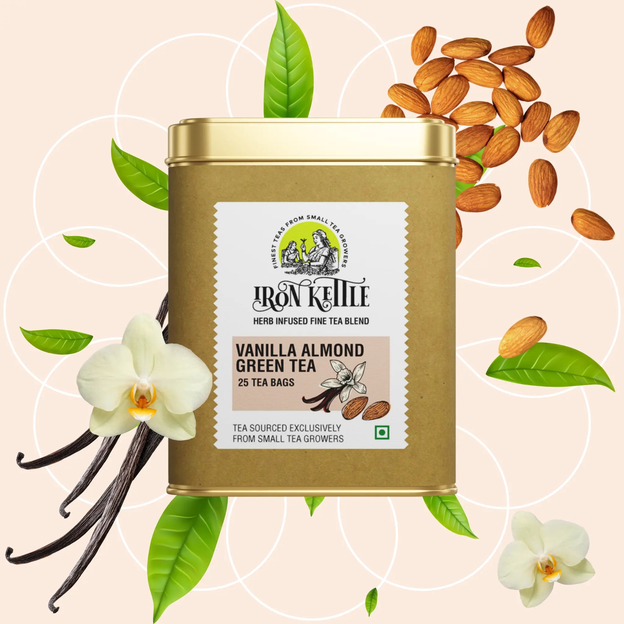 Vanilla Almond Green Tea