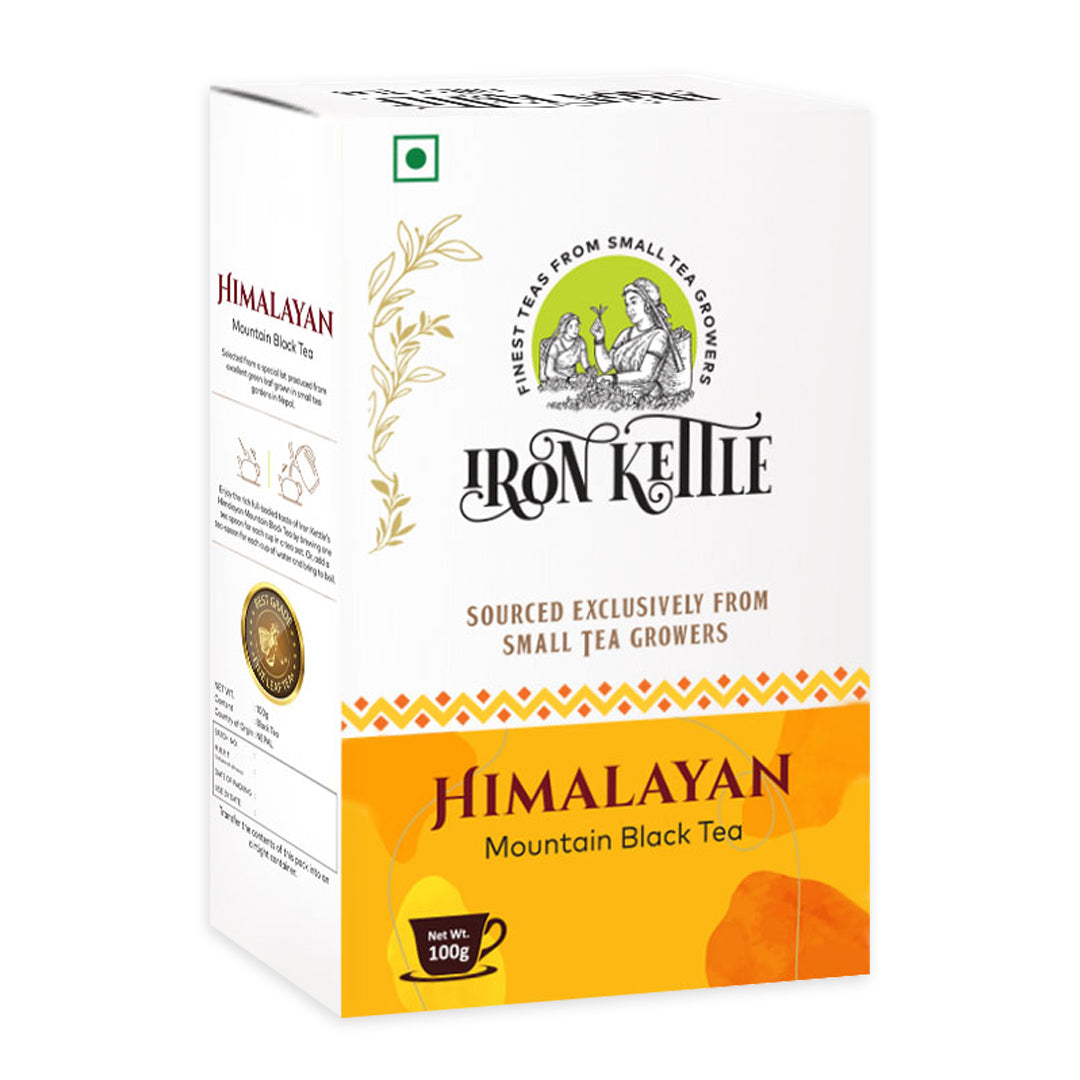 Buy Black Tea Online - Himalayan and Nilgiris Tea - Iron Kettle