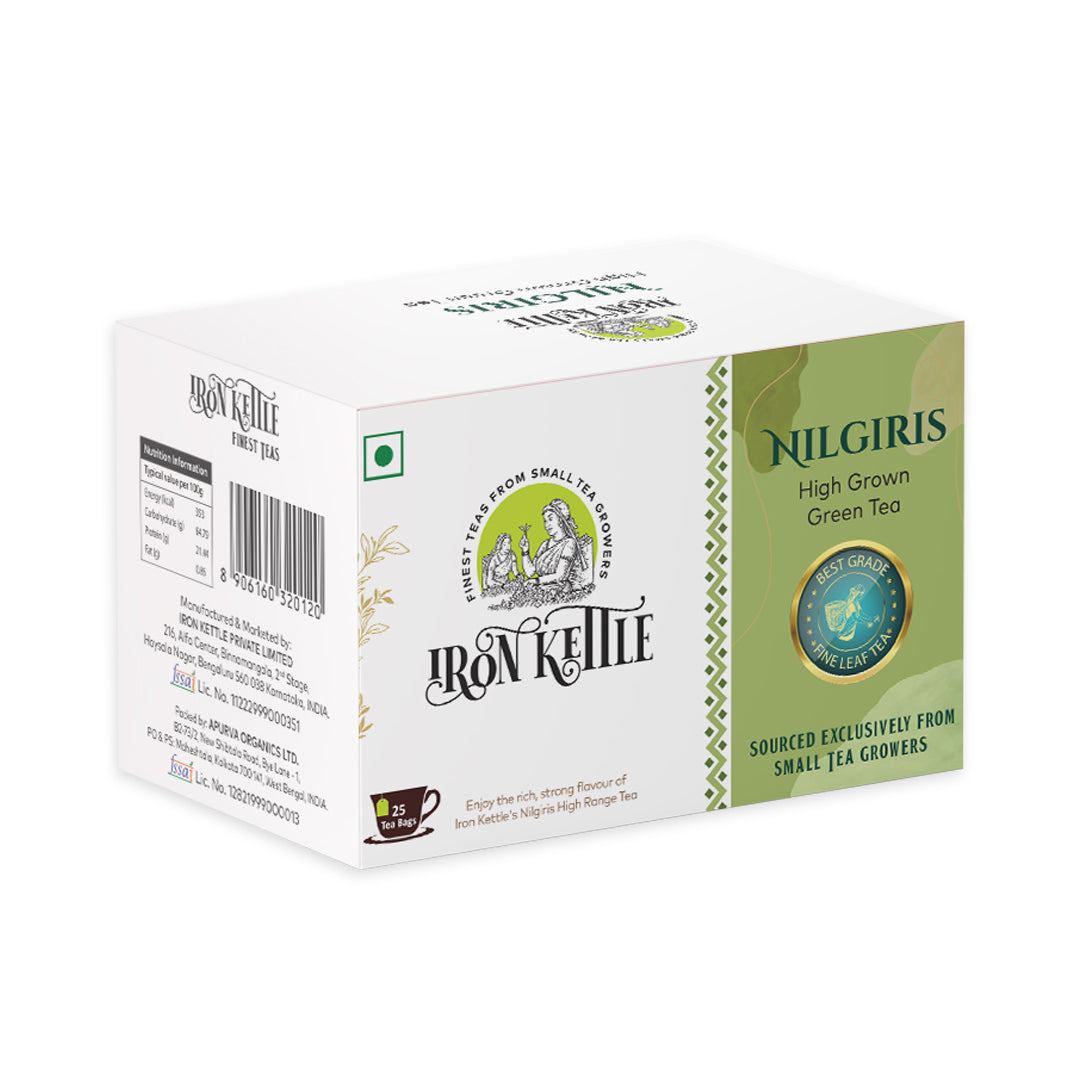 Nilgiris High Grown Green Tea - Iron Kettle Tea